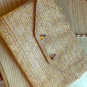Stella & Dot Clutch with Crossbody Chain